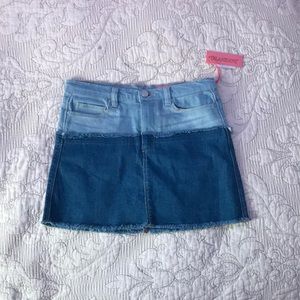 Denim miniskirt